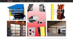 Desktop Screenshot of bigdockanddoor.com